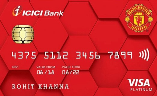 Manchester United Platinum Credit Card
