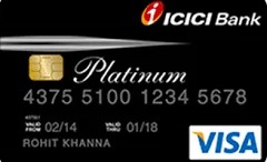 ICICI Platinum Chip Visa Credit Card