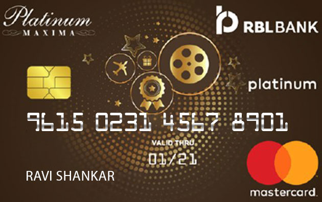 RBL Bank Platinum Maxima Credit Card