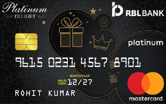 RBL Bank Platinum Delight Credit Card