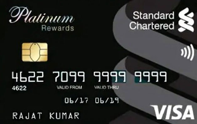 Standard Chartered Platinum Rewards Card