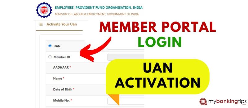 UAN Login and Registration Online for EPF
