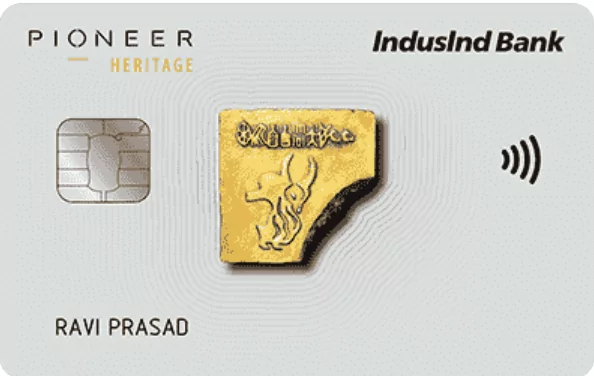 IndusInd Bank Pioneer Heritage Credit Card