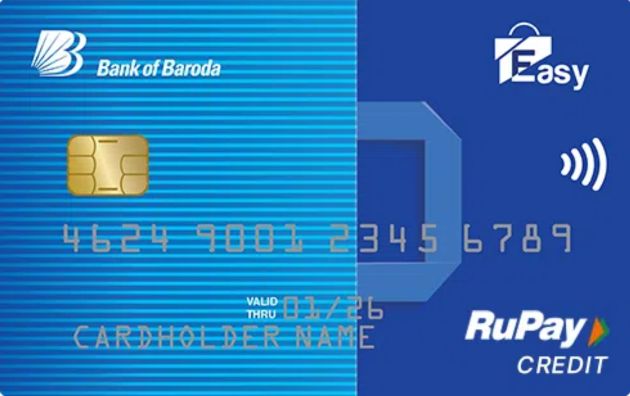 Bank of Baroda Easy Credit Card