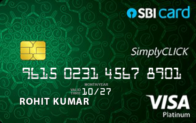 SBI Bank SimplyClick Credit Card