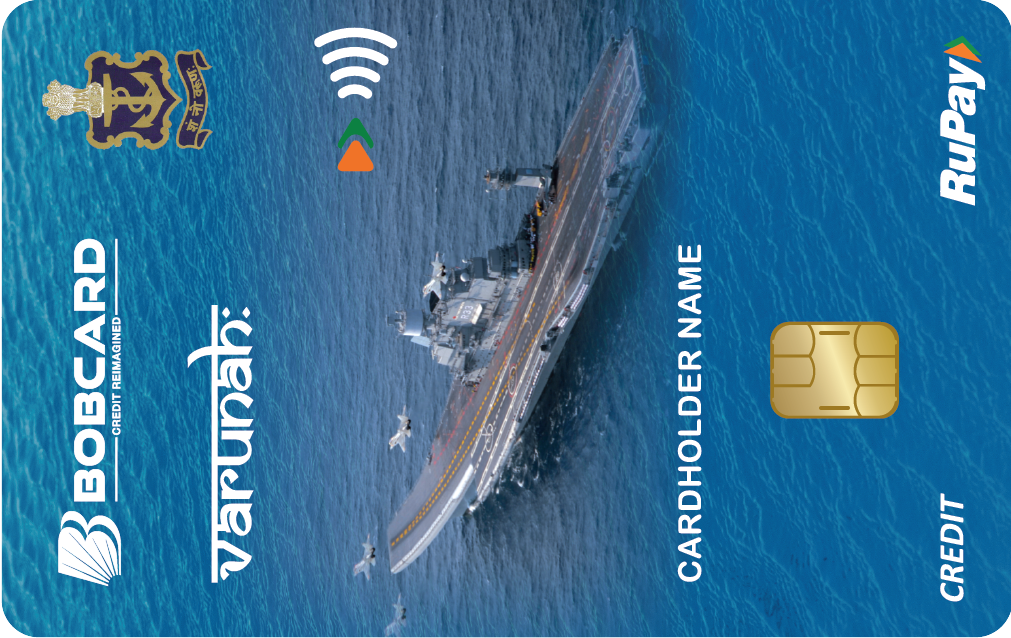 Indian Navy Varunah BoB Credit Card