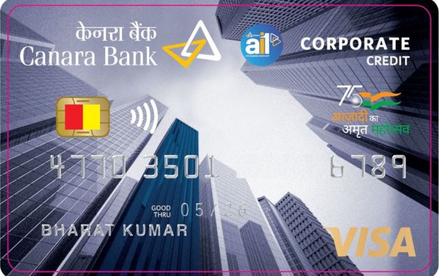 Canara Bank Visa Corporate Credit Card