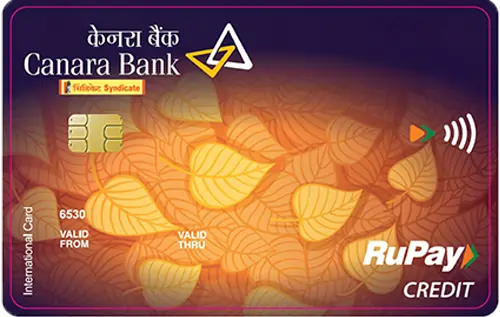 Canara Bank RuPay Classic Credit Card
