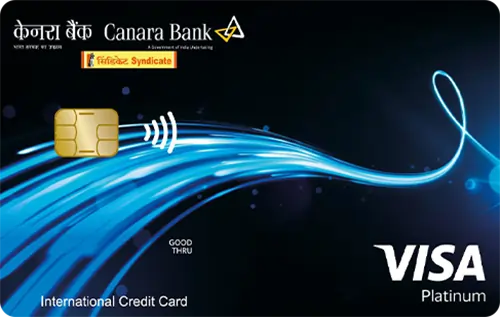 Canara Bank Visa Platinum Credit Card