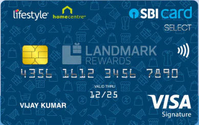 Lifestyle Home Centre SBI Card SELECT