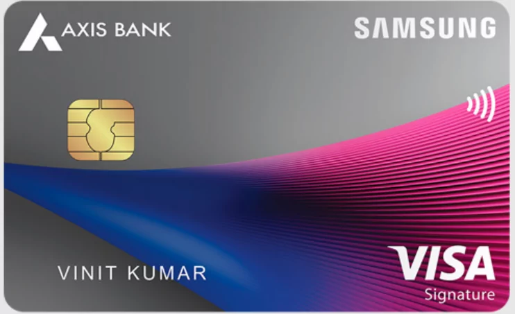 Axis Bank Samsung Signature Credit Card