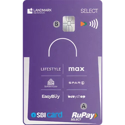 Landmark Rewards SBI Card SELECT