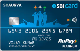 Shaurya SBI Card