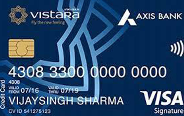 Axis Vistara Signature Credit Card