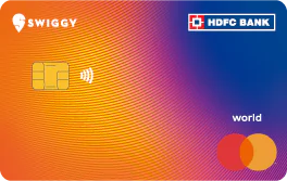 Swiggy HDFC Credit Card