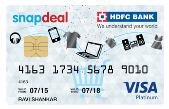 Snapdeal HDFC Bank Credit Card