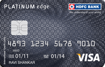 HDFC Bank Platinum Edge Credit Card