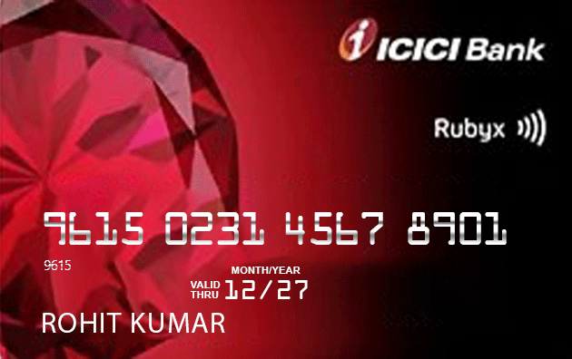 ICICI Rubyx Visa Credit Card