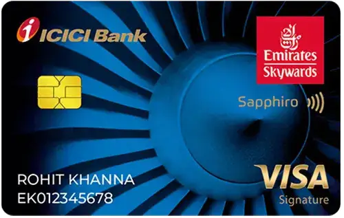Emirates Skywards ICICI Bank Sapphiro
