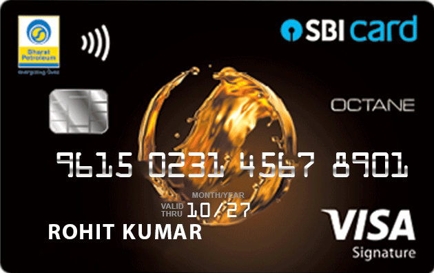BPCL SBI Bank Octane Credit Card