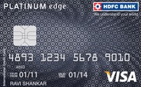 HDFC Bank Platinum Edge Credit Card