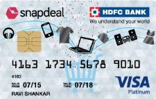 Snapdeal HDFC Bank Credit Card