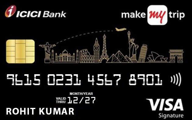 MakeMyTrip ICICI Bank Platinum Credit Card