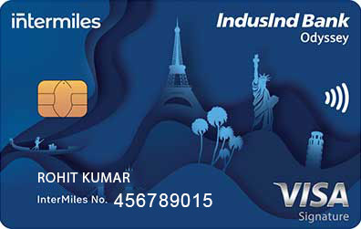 InterMiles IndusInd Bank Odyssey Credit Card