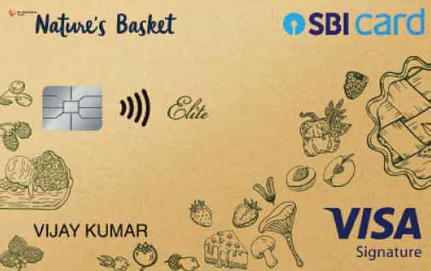 Nature's Basket SBI Card Elite