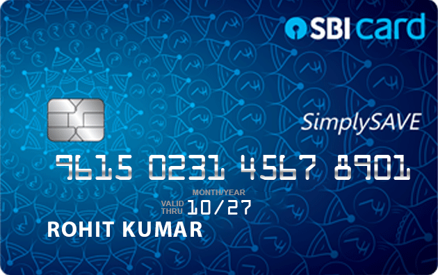 SBI SimplySAVE Credit Card